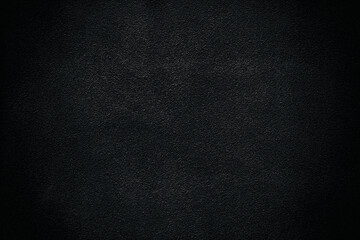Black Stucco Wall Texture Background.