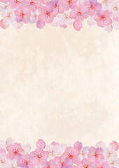 レトロな水彩 桜の背景素材 ソメイヨシノ 花見 和風 和柄 昭和レトロ 入学 卒業 Wall Mural Ayumi Taka レトロな水彩 桜の背景素材 ソメイヨシノ 花見 和風 和柄 昭和レトロ 入学 卒業 Wall Mural Ayumi Taka