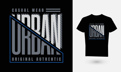 Vector illustration of graphic letters, the urban, perfect for the design of t-shirts, shirts, hoodies, undershirts etc.