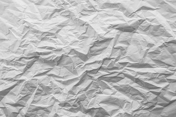 Fototapeta premium white paper wrinkled, abstract texture background