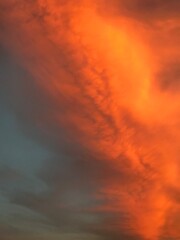 sunset sky background