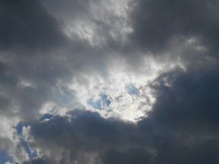 Fototapeta na wymiar 雲と空
