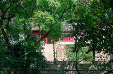 Huqiu mountain scenic spot, Suzhou City, Jiangsu Province, China