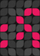 Abstract Geometric Pattern generative computational art illustration