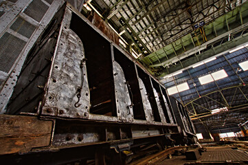 炭鉱施設　第一立坑櫓