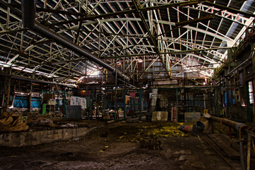 炭鉱施設　第一立坑櫓