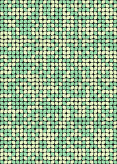 Abstract Geometric Pattern generative computational art illustration