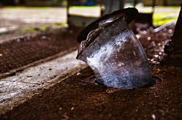 炭鉱施設　第一立坑櫓