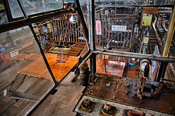 炭鉱施設　第一立坑櫓