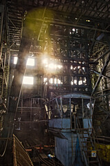 炭鉱施設　第一立坑櫓