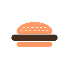 hamburger icon isolated on white background