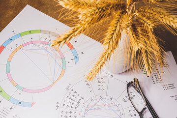 The workplace of an astrologer, magician and sorcerer of our time. Hobby during the coronavirus...