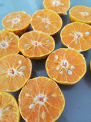 Fresh, juicy and sweet oranges