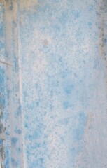 blue rusty metal background