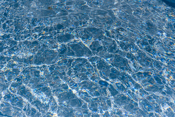 blue water surface