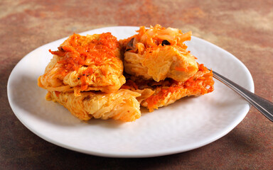 Cabbage leaves stuffed
