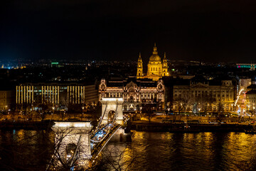 Fototapeta na wymiar ブダペストの夜景