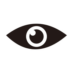 eye icon vector illustration sign