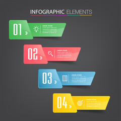 modern text box template, banner Infographics