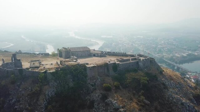 Rozafa Castle fly by, taken in Albania 2017