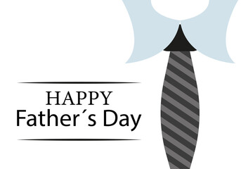 Corbata de padre del día del padre.