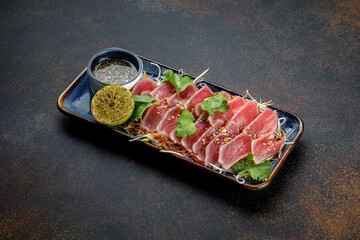 tuna carpaccio
