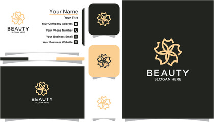 Fototapeta na wymiar Luxury logo design and business card