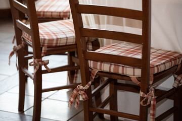 wooden chair, interior