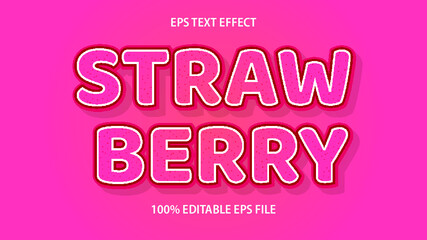 EPS Editable text effect design