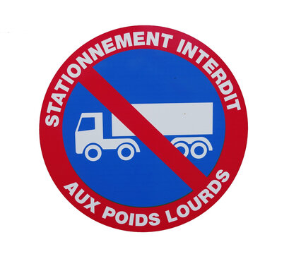 stationnement interdit aux poids lourds
