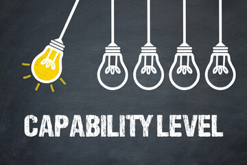 Fototapeta premium Capability Level