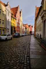 Altstadt der Weltkulturerbe- und Hansestadt Stralsund, Mecklenburg-Vorpommern, Deutschland