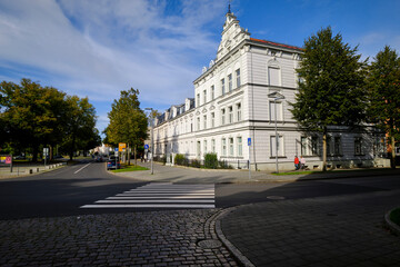 Fototapeta na wymiar Altstadt der Weltkulturerbe- und Hansestadt Stralsund, Mecklenburg-Vorpommern, Deutschland
