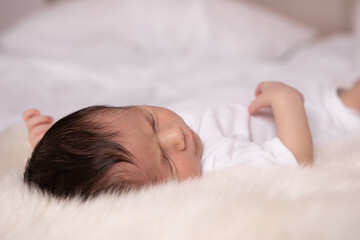 Sleeping newborn
