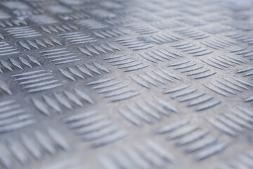 background of corrugated aluminum sheet