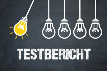 Fototapeta premium Testbericht