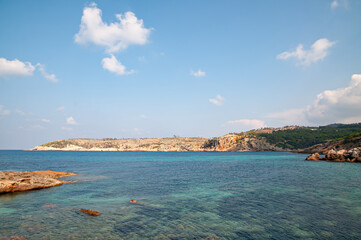 Ibiza Island in the Balearic Islands (Spain)