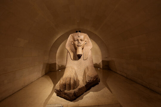 Sphinx of Tanis, The Louvre, Paris, France