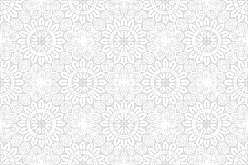 Fototapete luxury ornamental mandala design background © lovelymandala