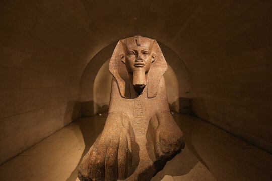 Sphinx of Tanis, The Louvre, Paris, France