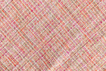 red dense fabric with a relief, background, texture