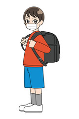 ランドセルマスク男の子