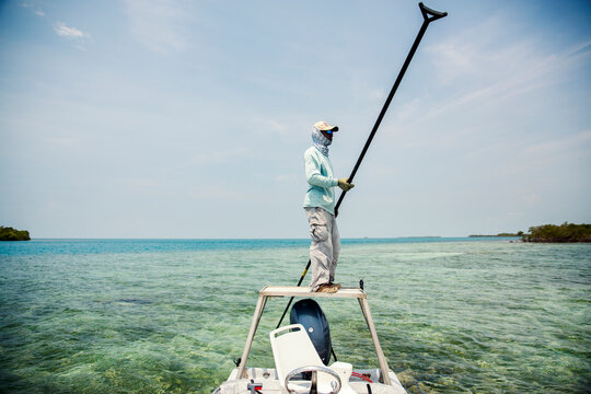 guests can go Flyfishing, Belcampo Belize is known to be a flyfisher's paradise, all of the guides are local to the Southern Belize region and are extremely patient and professiona