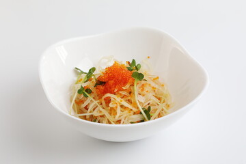 とびこと大根のサラダ