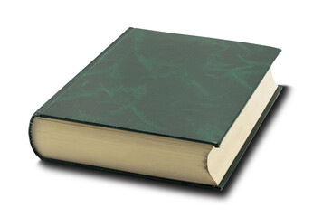 side of green book isolated