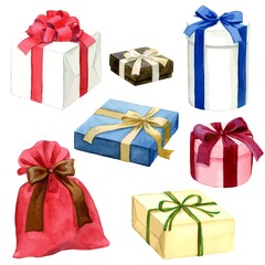 A set of various gift boxes (1)