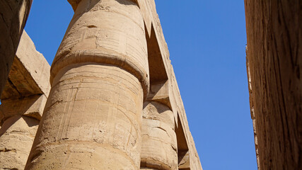 Afryka, Egipt, Luksor, hieroglify, Faraon,  - obrazy, fototapety, plakaty