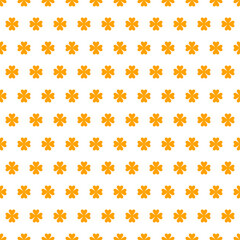 Obraz premium St Patricks Day Holiday Background. Shamrock Artistic Pattern. Ireland Print Party. Vector 