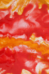 orange and red marble effect water colour background