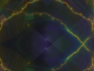 Imaginatory fractal background Image